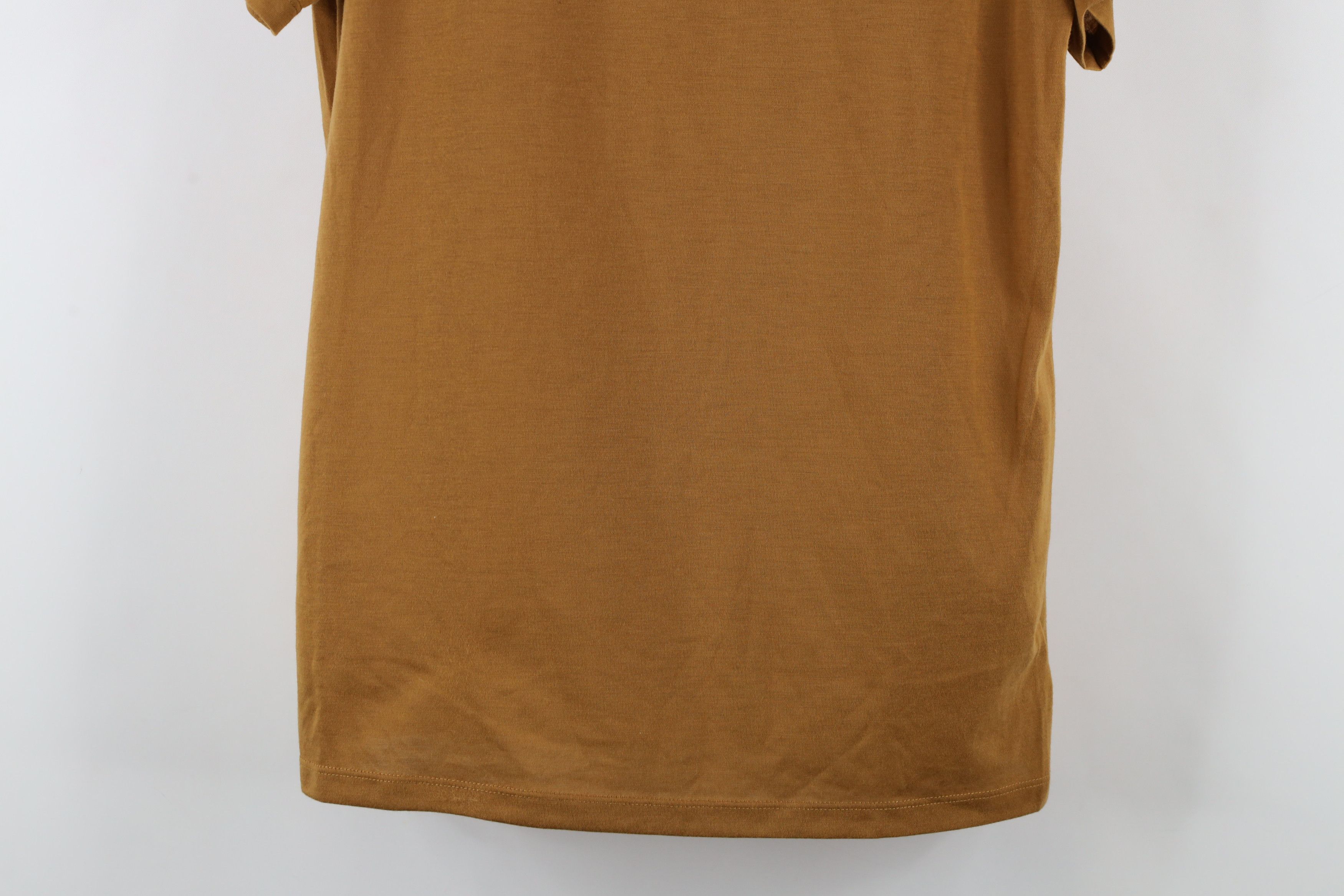 The North Face × Vintage The North Face Knit Short Sleeve T-Shirt Brown Polyester Size US M / EU 48-50 / 2 - 3 Thumbnail