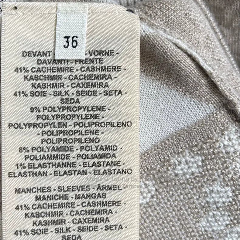 Hermes Hermes Geometric Pattern Jacquard Long Sleeve Short Size XS / US 0-2 / IT 36-38 - 6 Thumbnail