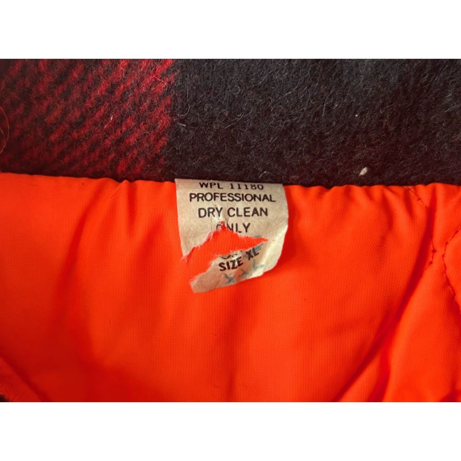 Vintage VINTAGE Reversible Hunting Jacket Coat Mens 2XL Red Buffalo Plaid NWT Deadstock 60s NOS Zip Hood Size US XXL / EU 58 / 5 - 5 Thumbnail