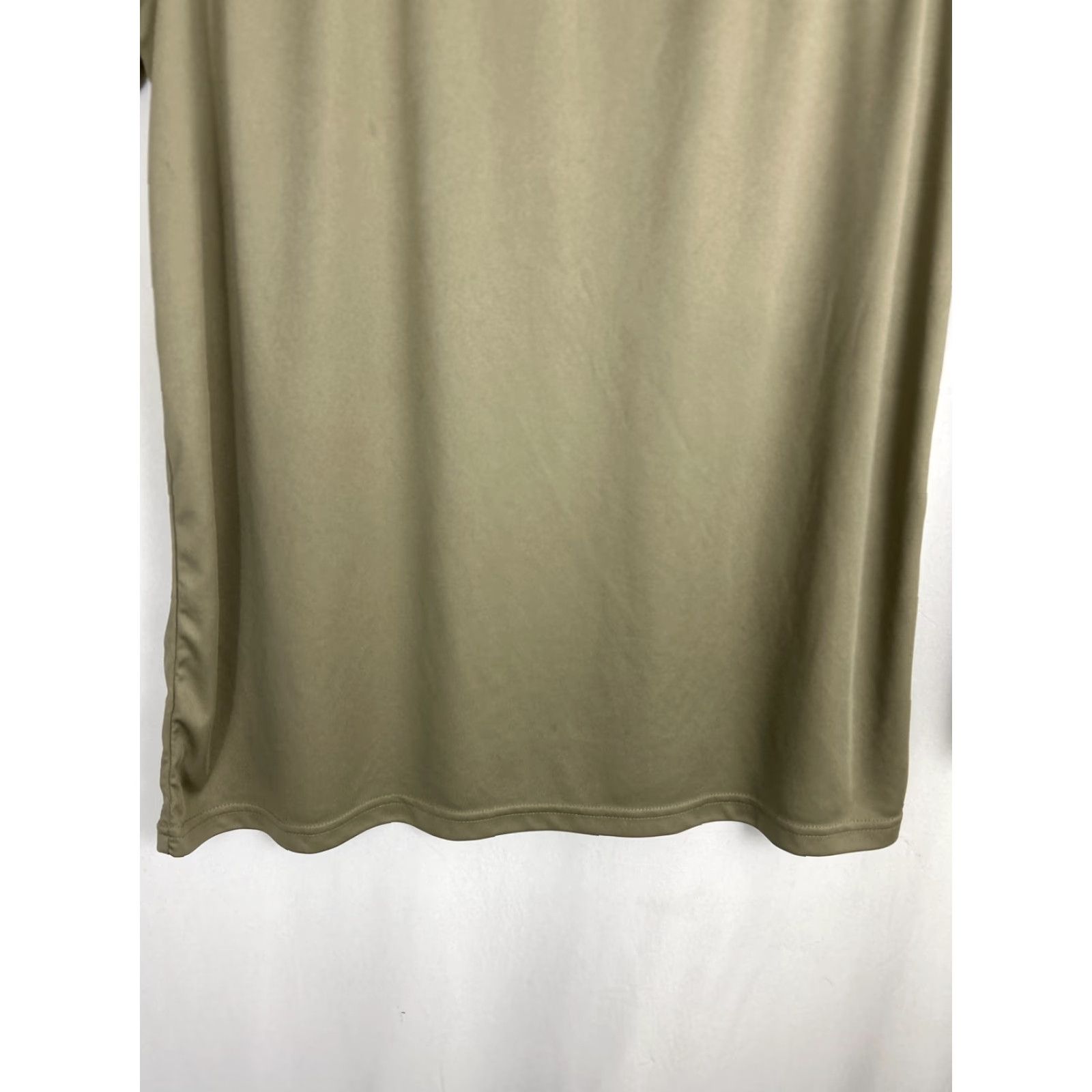 Olive Baleaf Mens 2XL Olive Green Long Sleeve Under Layer Active Shirt Stains Size US XXL / EU 58 / 5 - 6 Thumbnail