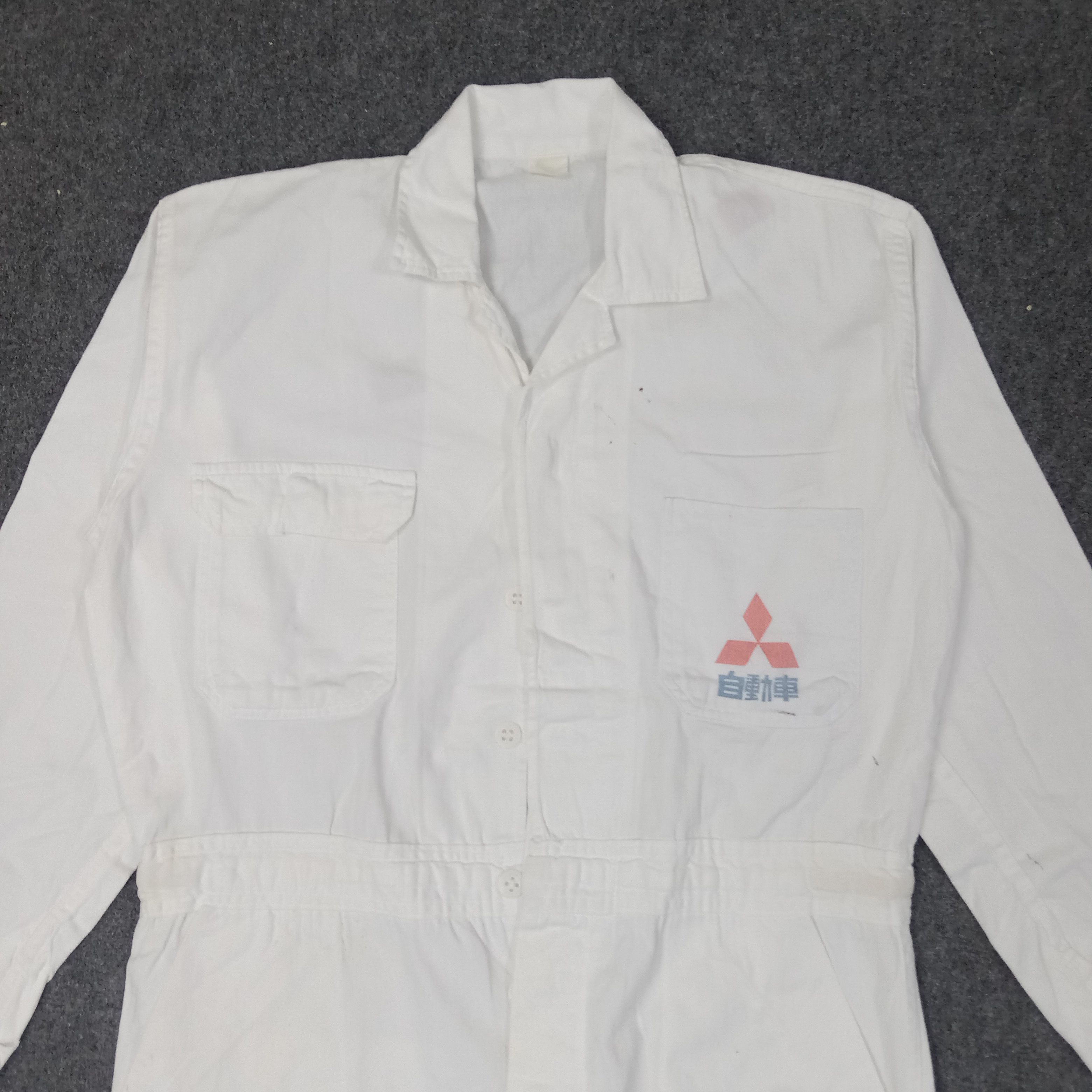 Japanese Brand Mitsubishi Ralli Art Japanese Racing Coverall Jacket C227N13 Size US M / EU 48-50 / 2 - 5 Thumbnail