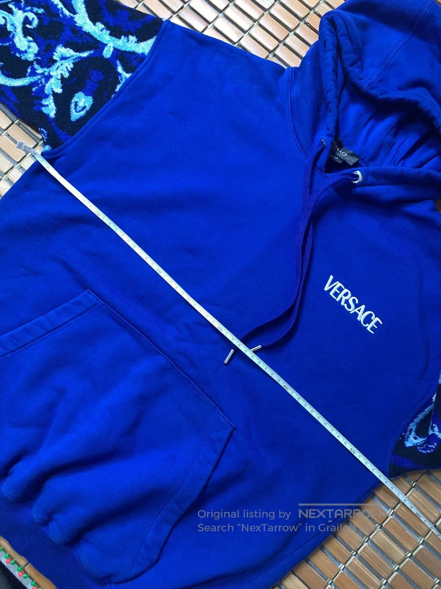Versace Versace Wool Spliced Hoodie. Size US XS / EU 42 / 0 - 6 Thumbnail