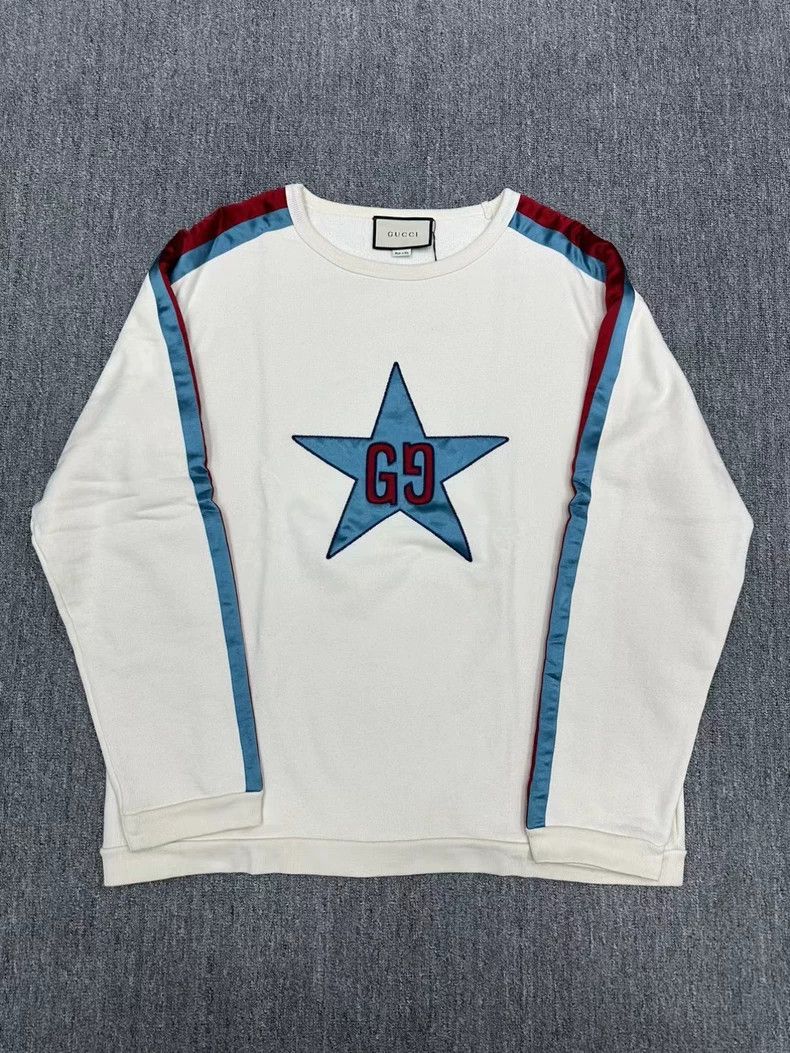 Gucci Gucci Double G five-pointed-star sweatshirt 2501-Nextarrow Size US XXL / EU 58 / 5 - 1 Thumbnail