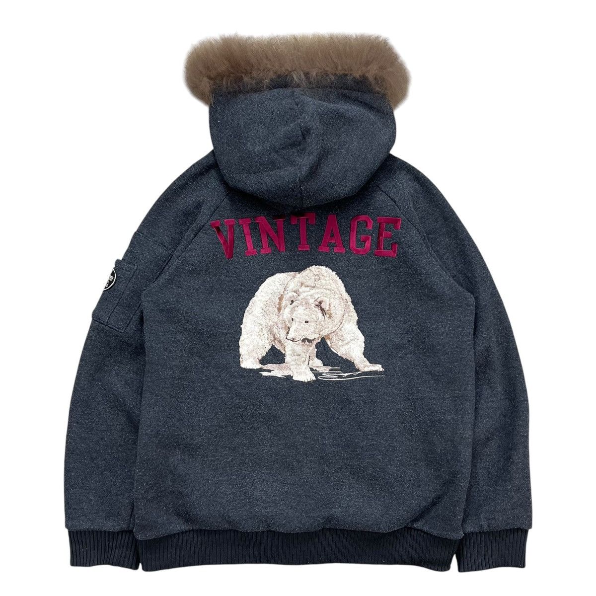 If Six Was Nine 2000s Jeep Spirit Fur Embroidered Bear Lgb Goa Zip Hoodie Size US M / EU 48-50 / 2 - 15 Thumbnail