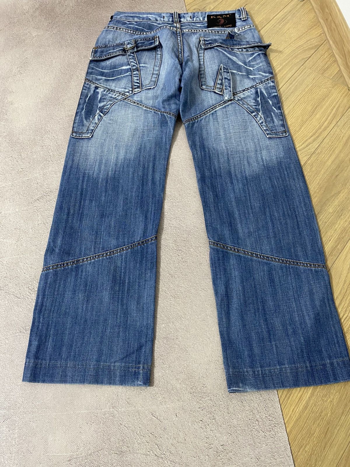 Vintage Kosmo Lupo vintage If Six Was Nine style baggy pants Size US 29 - 4 Thumbnail