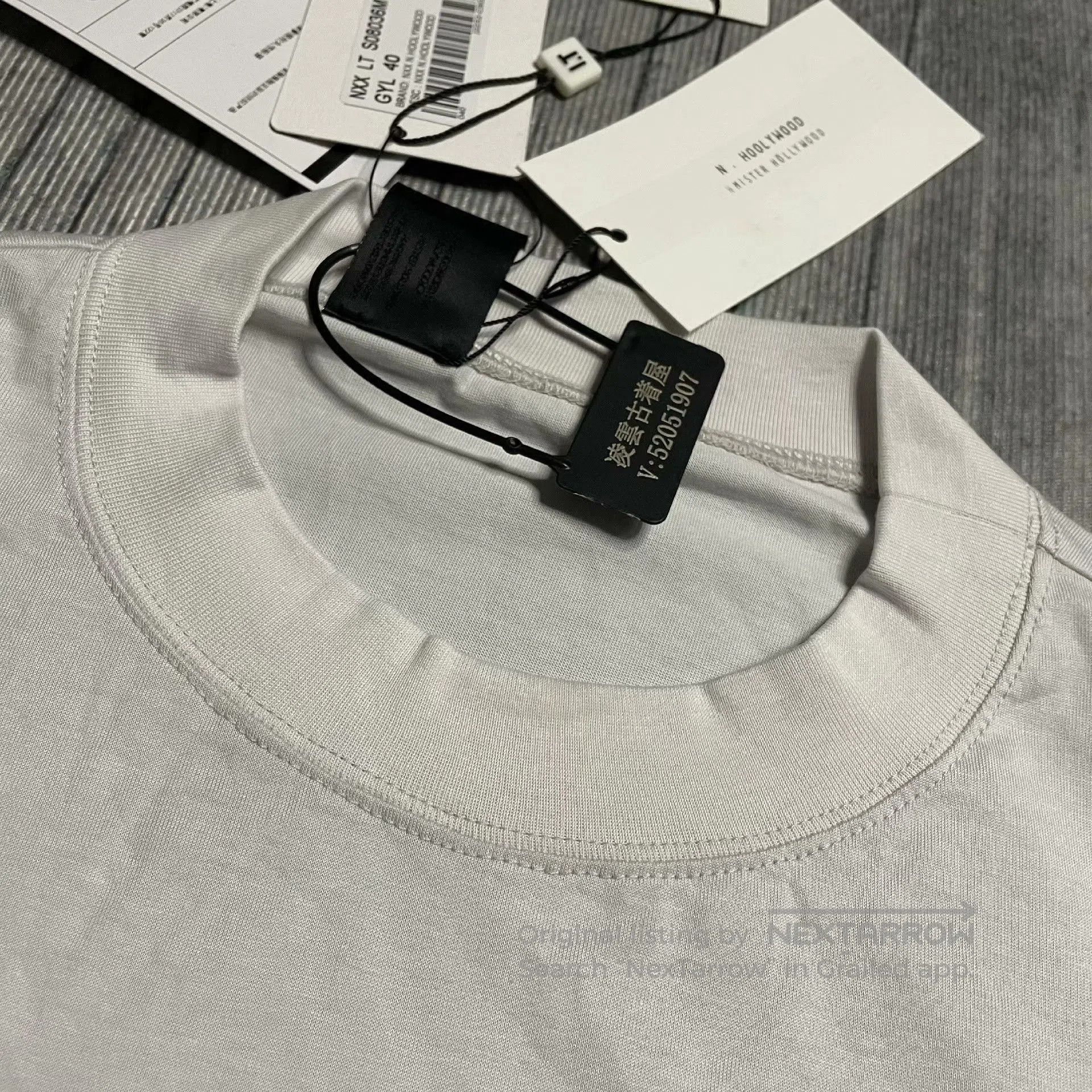 N.Hoolywood N.HOOLYWOOD 23AW Long Sleeve Pocket Tee. Size US XXS / EU 40 - 3 Thumbnail
