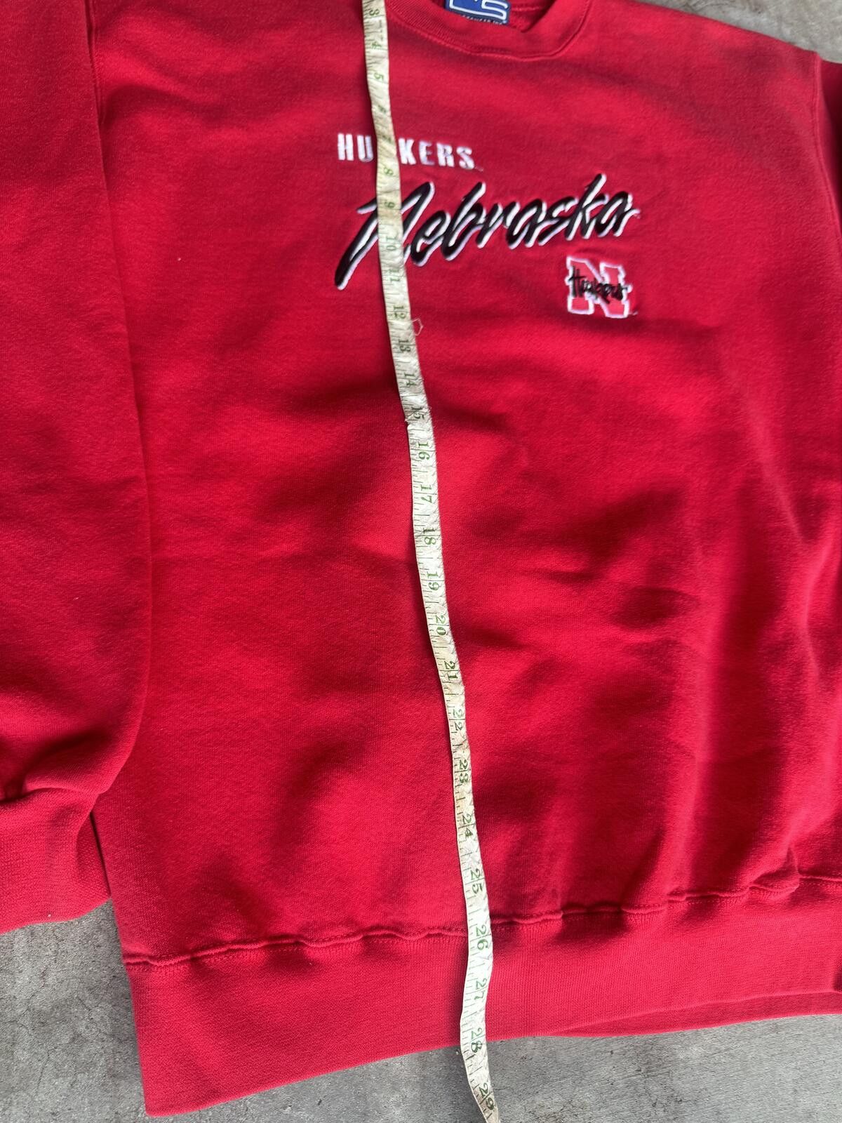Other Vintage 90s CS Sportswear UniO Nebraska Huskers Sweatshirt L Size US L / EU 52-54 / 3 - 4 Thumbnail