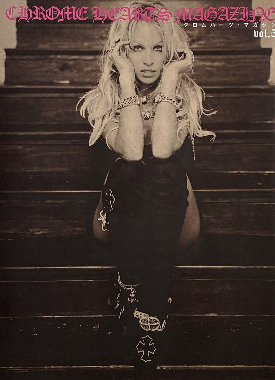 Chrome Hearts Chrome Hearts Hot girl cover photo Framed poster 9x11 Size ONE SIZE - 2 Thumbnail