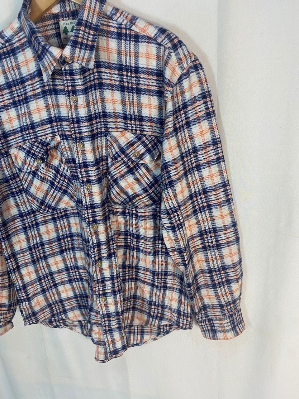Flannel × Japanese Brand North sea ancestress flannel button up shirt Size US M / EU 48-50 / 2 - 2 Thumbnail