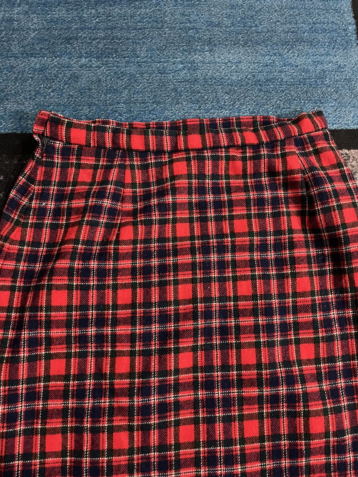 Pendleton × Vintage Vintage Pendleton Wool Plaid Skirt Made Usa Size 28" / US 6 / IT 42 - 5 Thumbnail