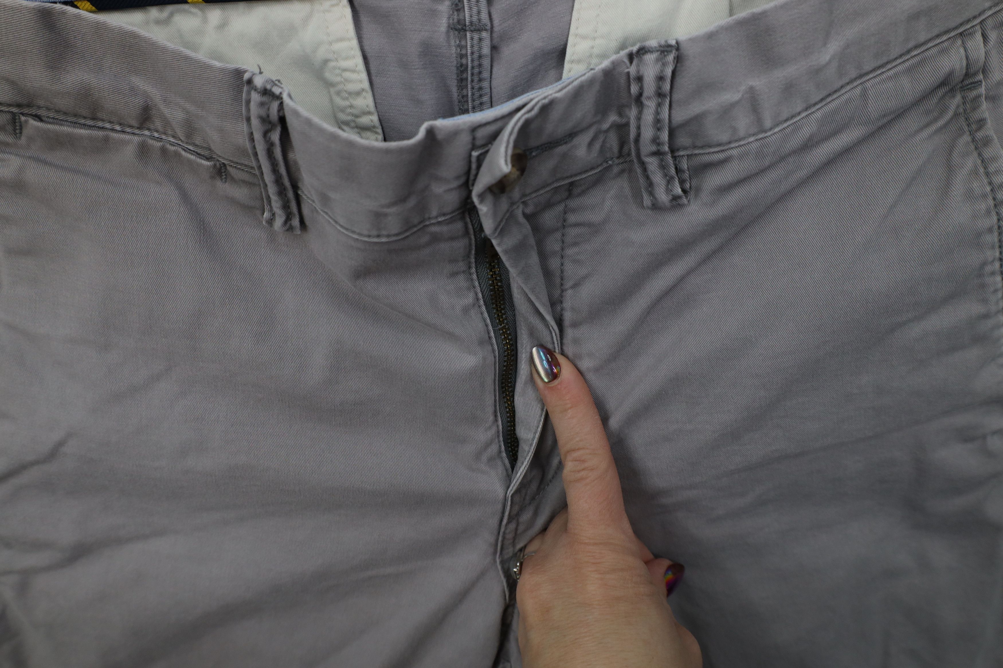 Ralph Lauren Vintage Y2K Ralph Lauren Straight Fit Chino Pants Gray Size US 33 - 6 Thumbnail