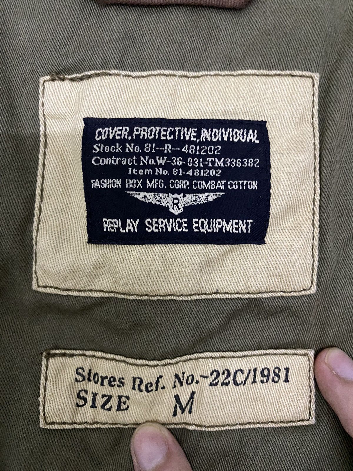 Replay Replay nova check military exclusive waxed jacket Size US M / EU 48-50 / 2 - 13 Thumbnail
