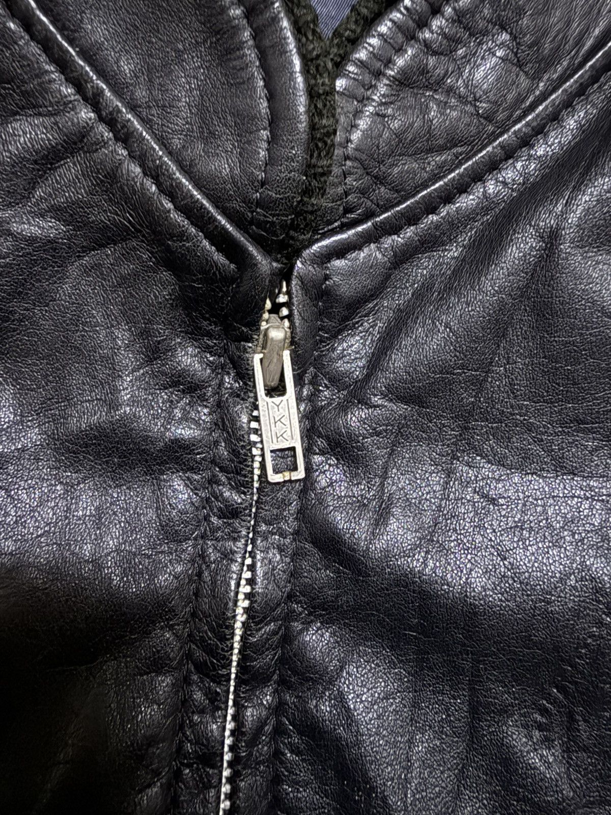 Japanese Brand Jacket Leather Motorcycle Vintge Size US L / EU 52-54 / 3 - 5 Thumbnail