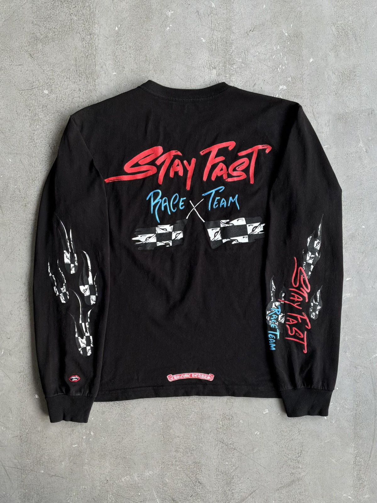 Chrome Hearts Chrome hearts x matty boy stay fast long sleeve t