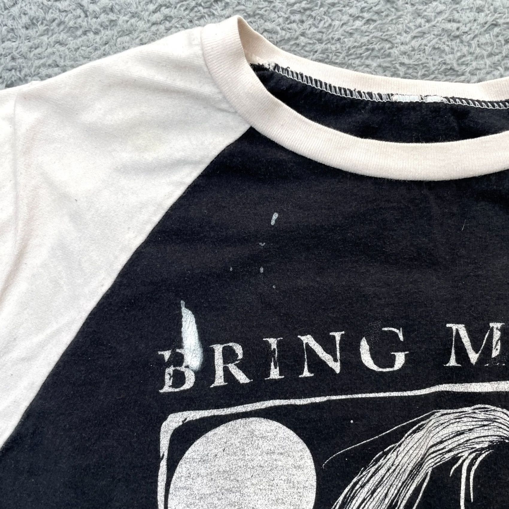 Vintage Bring Me Horizon Shirt Mens Small Black Shroom Faceless Girl Graphic Print Size US S / EU 44-46 / 1 - 4 Thumbnail
