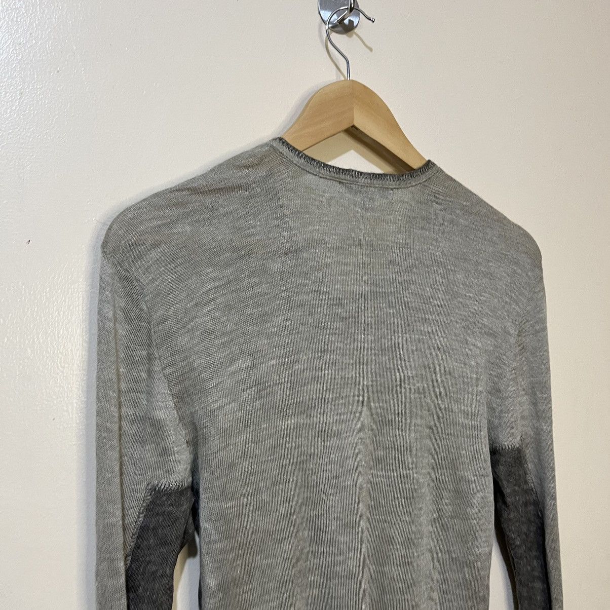John Varvatos John Varvatos Silk Knitted Sweater Long Sleeve Size US M / EU 48-50 / 2 - 11 Thumbnail