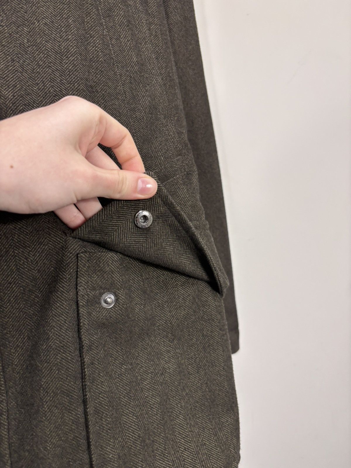 Barbour Barbour Herringbone Challenger Men’s Brown Coat Jacket Size US L / EU 52-54 / 3 - 8 Thumbnail