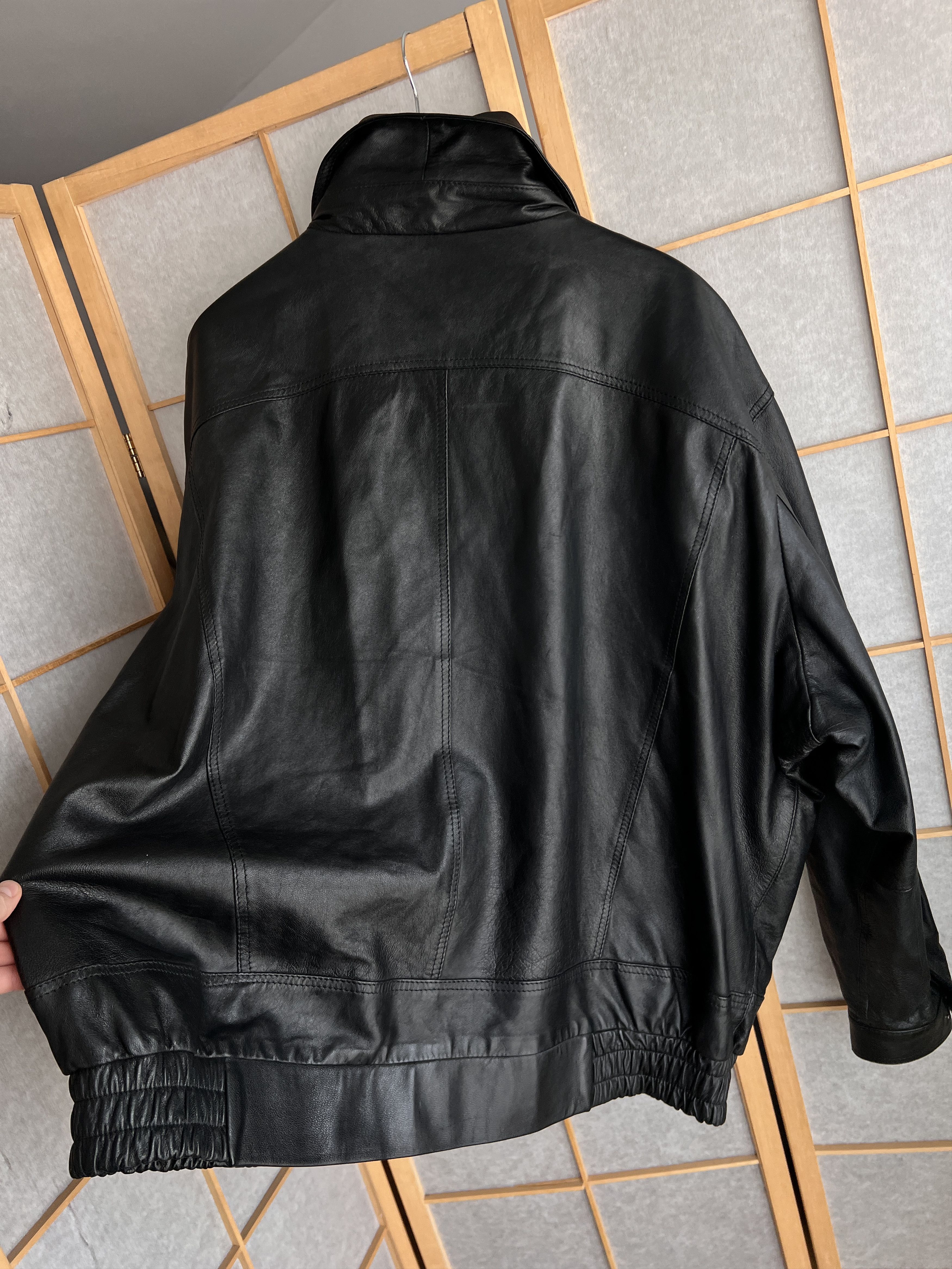 Hysteric Glamour Japanese shine leather jacket 2000s rick owens kapital style Size US XXL / EU 58 / 5 - 13 Thumbnail