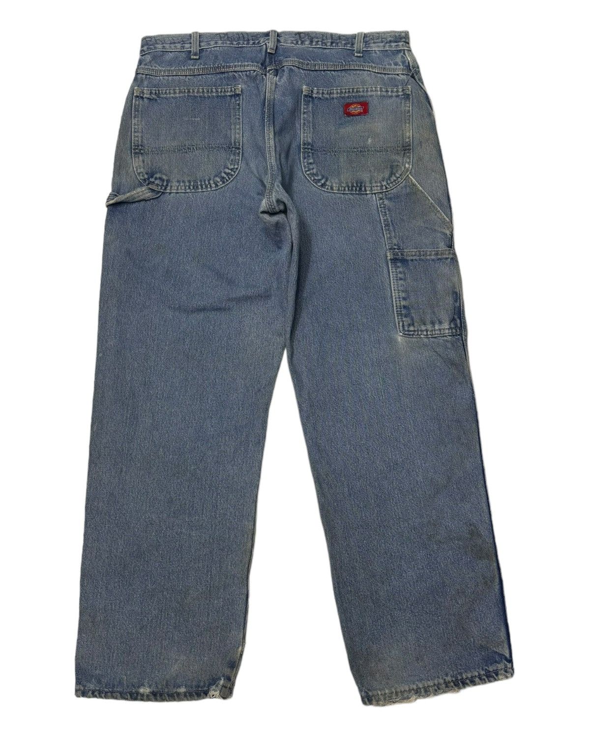 Dickies DICKIES BAGGY CARPENTER DENIM JEANS Size US 34 / EU 50 - 1 Thumbnail