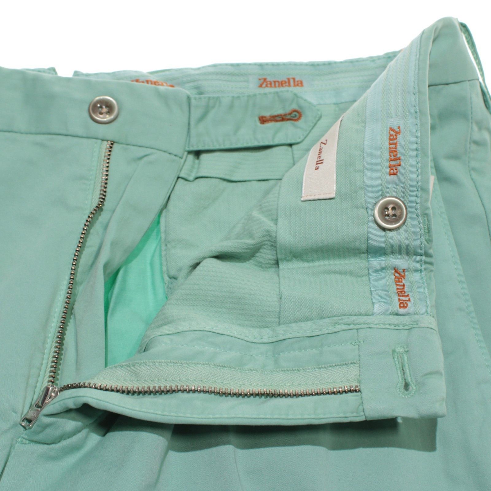 Zanella Zanella New with tags Chino Size 34 US In Green Size US 34 / EU 50 - 3 Thumbnail