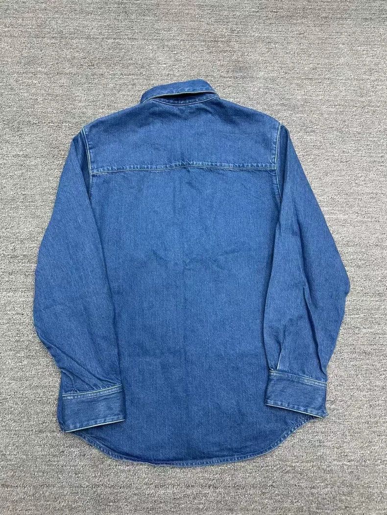 Gucci Gucci Double g-striped denim shirt jacket 2501-Nextarrow Size US M / EU 48-50 / 2 - 2 Thumbnail