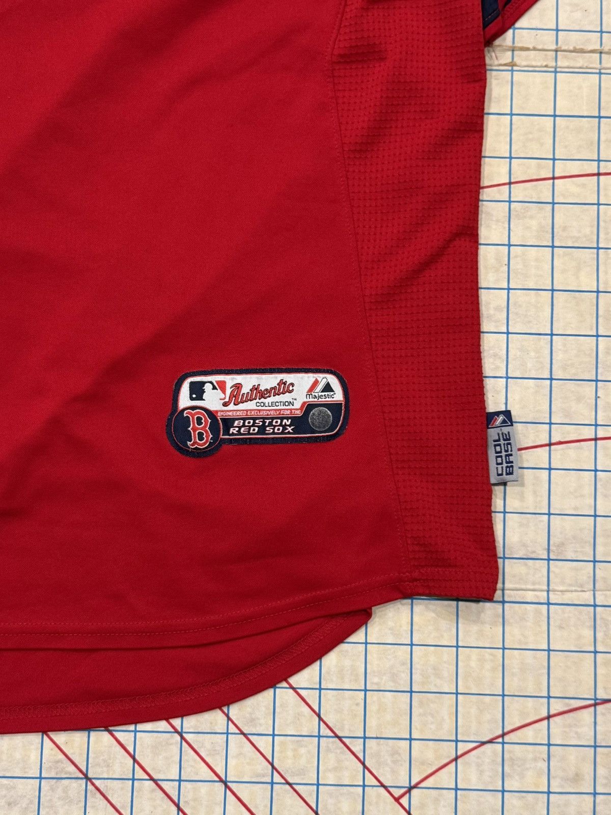 Majestic Majestic Boston Red Socks Baseball Jersey Mens Size XXL Red Size US XXL / EU 58 / 5 - 4 Thumbnail