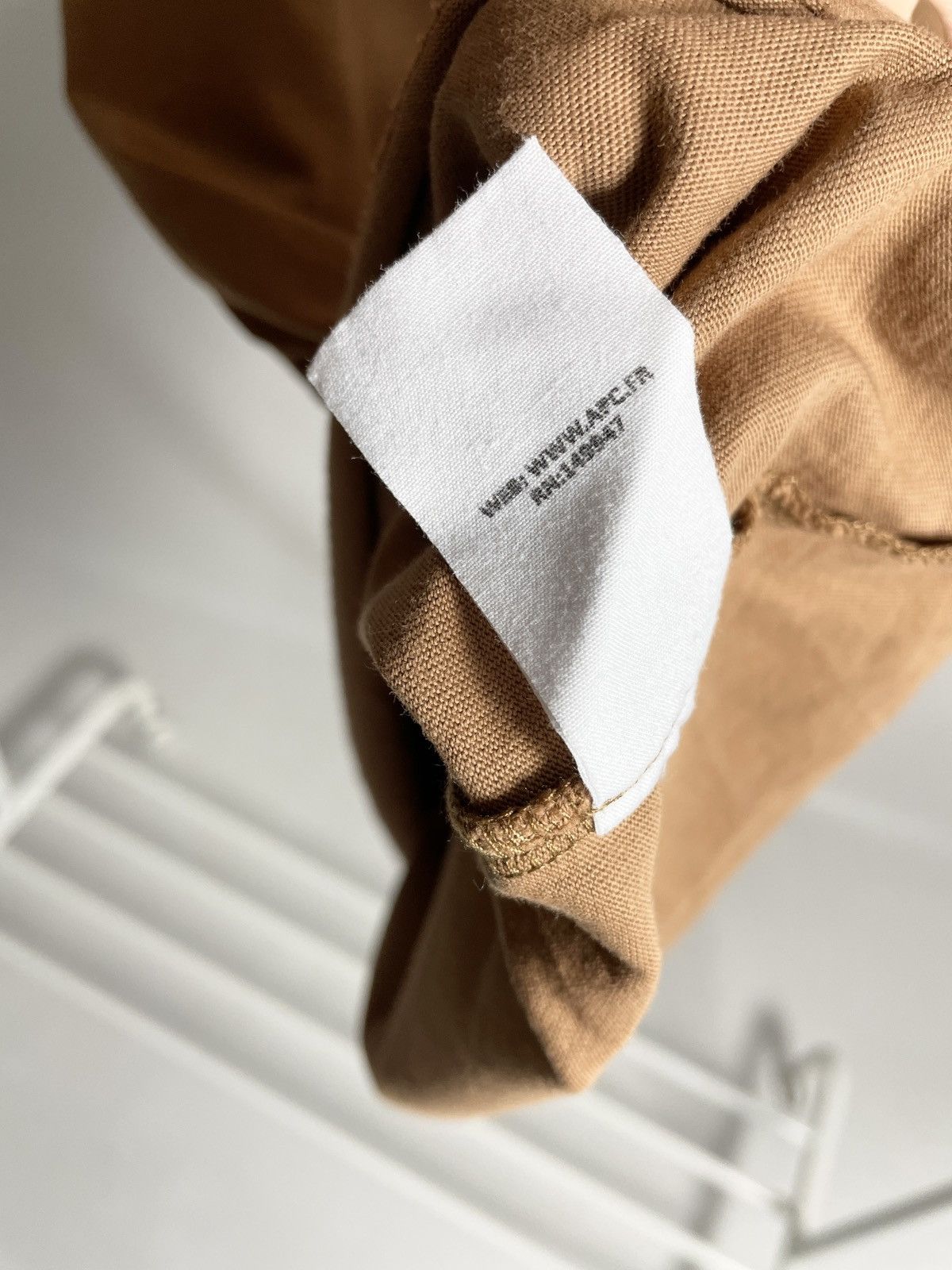 A.P.C. × Carhartt × Japanese Brand 🪵RARE🪵 A.P.C. Terracotta brown basic Tee shirt Size US M / EU 48-50 / 2 - 8 Thumbnail