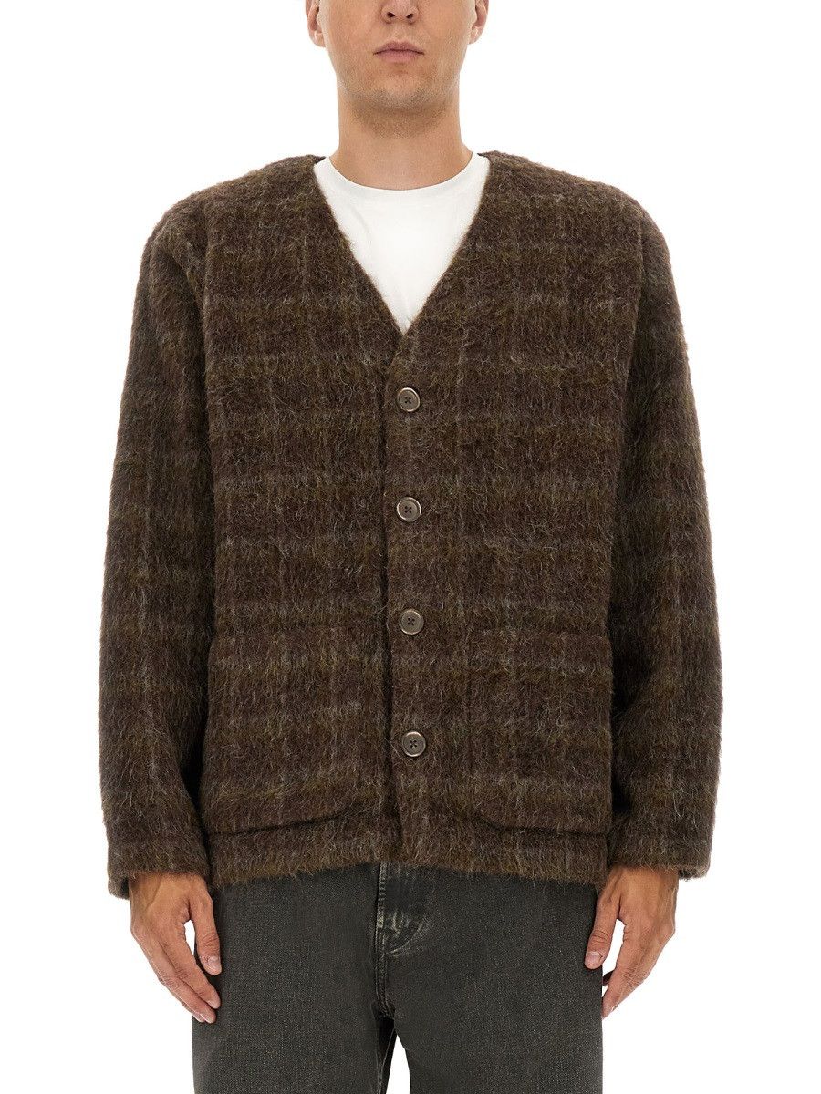 Our Legacy OUR LEGACY WOOL BLEND CARDIGAN - BROWN (IT 46) Size US S / EU 44-46 / 1 - 1 Thumbnail