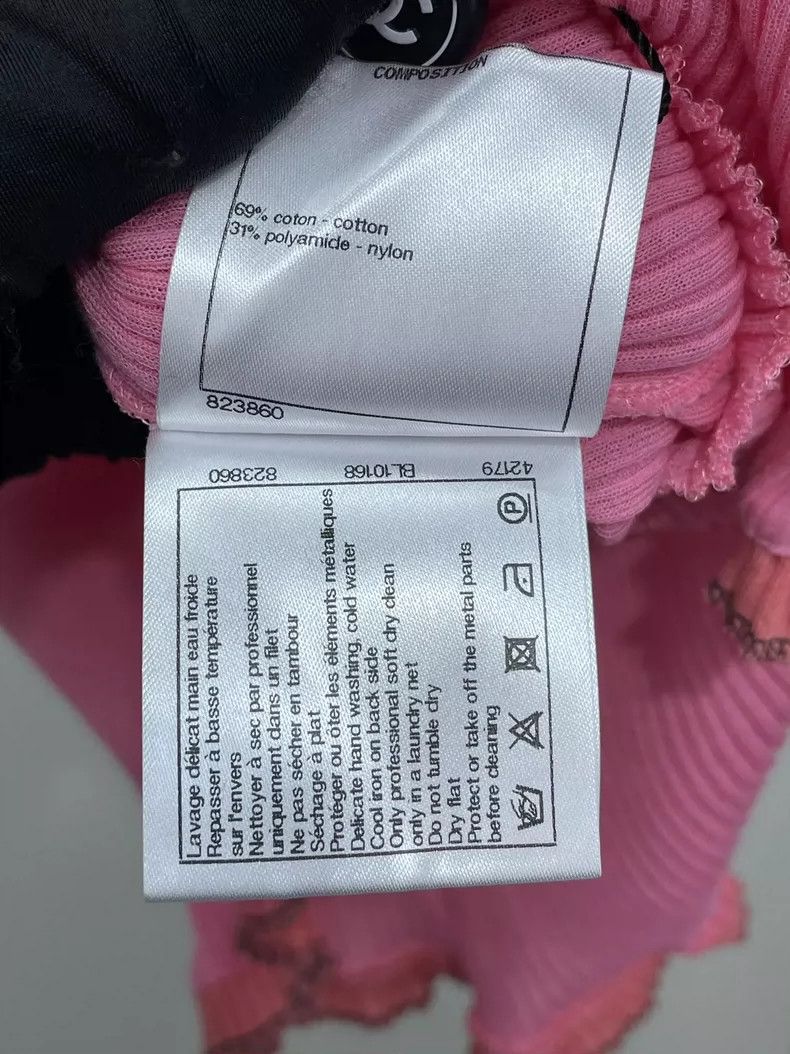 Chanel Chanel Pink thin knitted sleeveless Size XS / US 0-2 / IT 36-38 - 7 Thumbnail