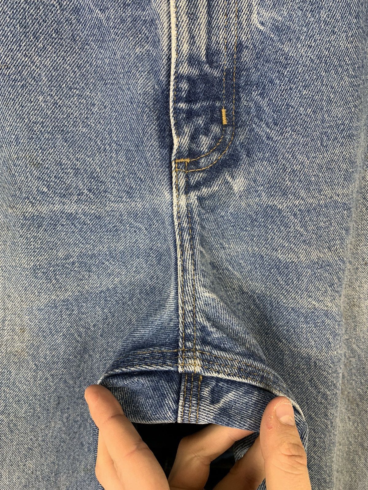 Carhartt × Vintage Vintage Carhartt Distressed Denim Thrashed Jeans Size US 32 / EU 48 - 17 Thumbnail