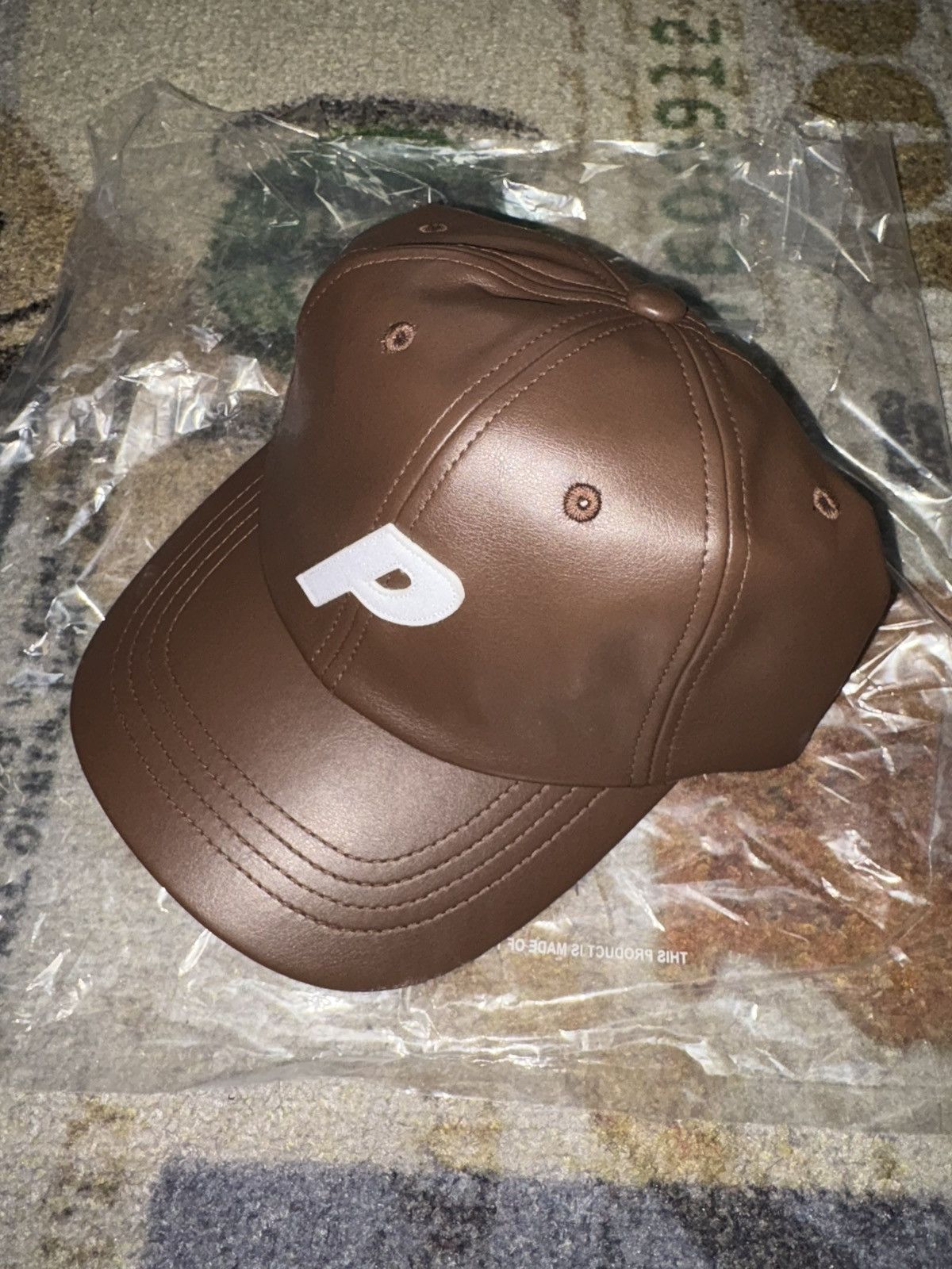 Palace Yellow 6 panel P hat | Grailed