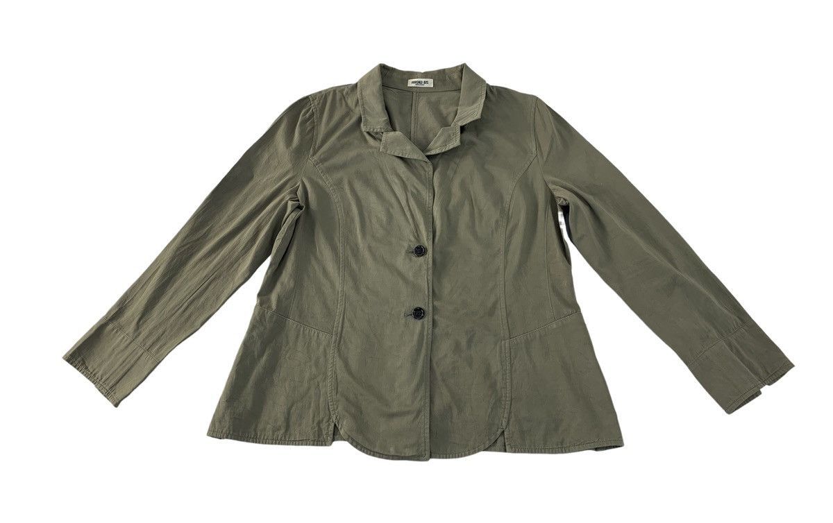Hiroko Koshino Homme Hiroko Bis Hiroko Koshino Full Button Trench Jacket Size L / US 10 / IT 46 - 1 Thumbnail