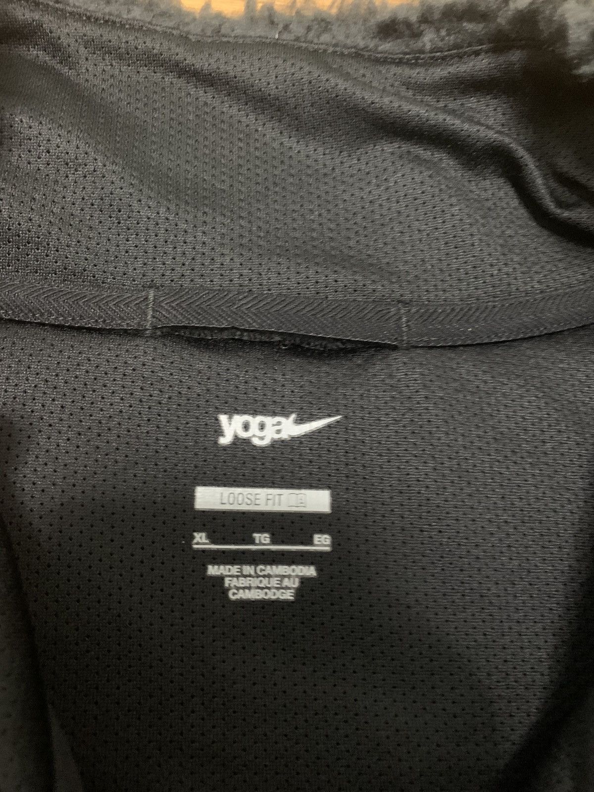 Nike Nike Yoga Fleece Jacket DD2182-010 Size US XL / EU 56 / 4 - 3 Thumbnail