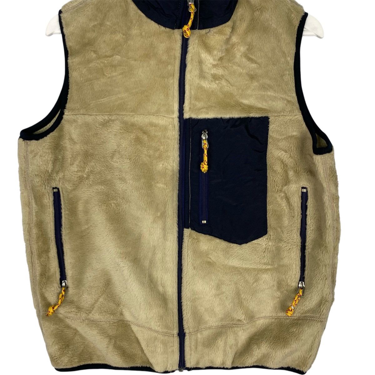 Hang Ten × Vintage Vintage 90s Hang Ten Fleece Vests Full Zip Size 34S - 4 Thumbnail