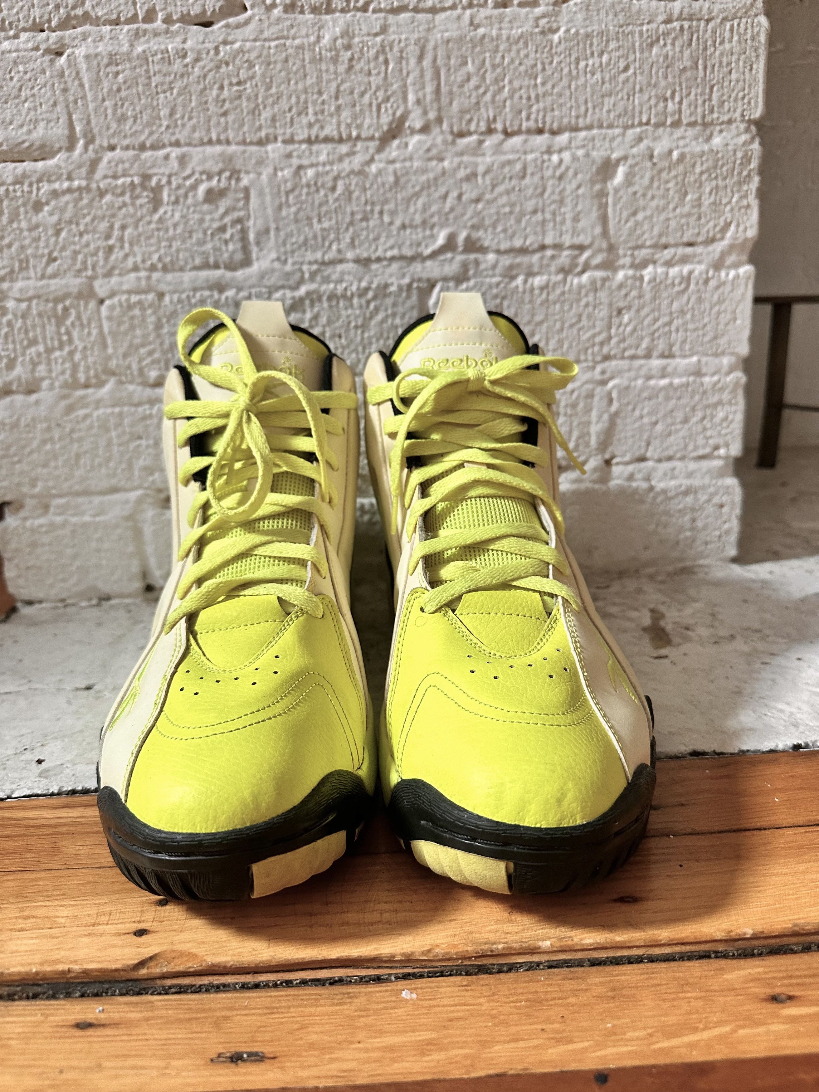 Reebok REEBOK KAMIKAZE II 'GLOW' NEON GREEN SNEAKER _13US Size US 13 / EU 46 - 2 Thumbnail