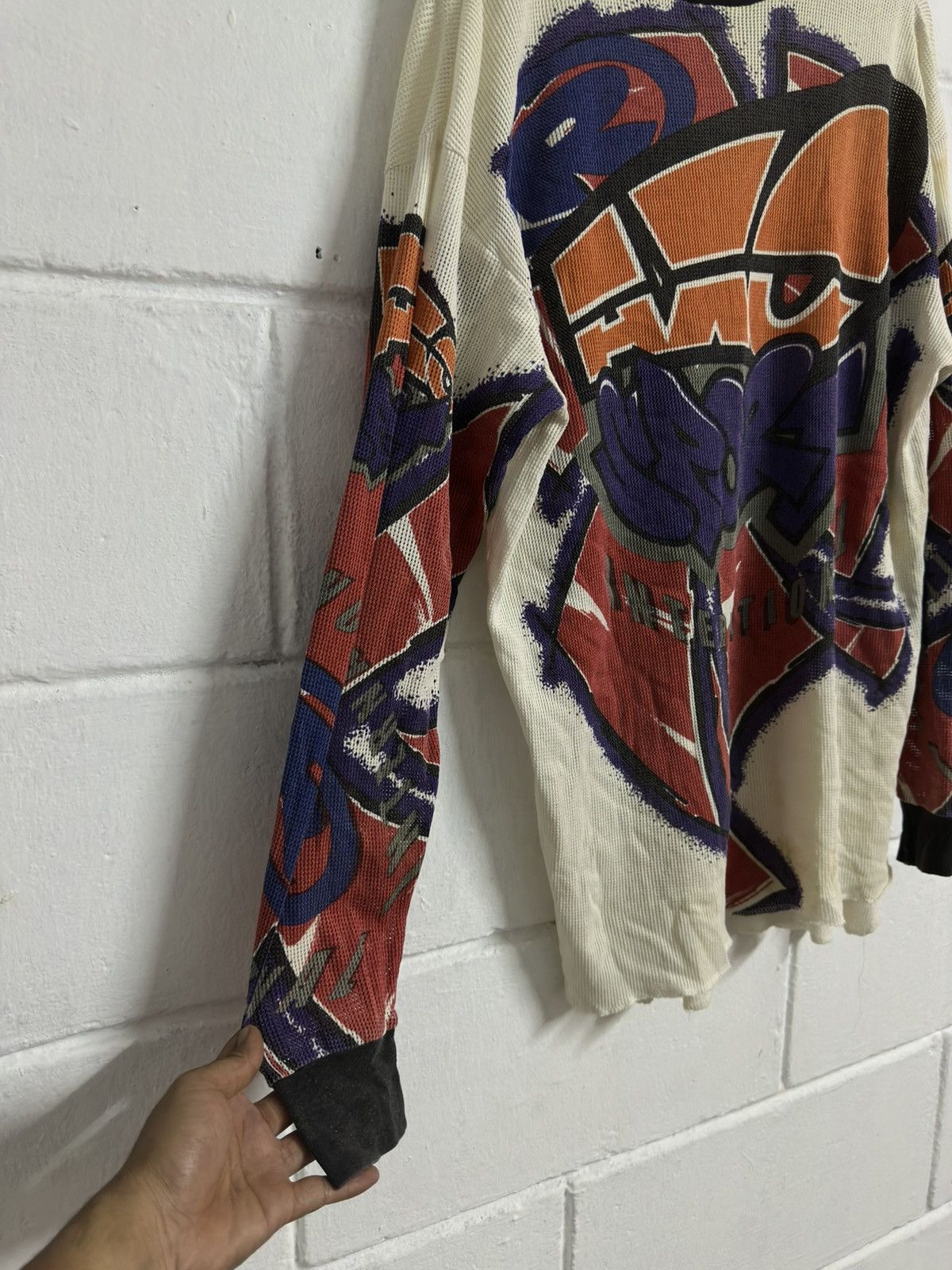 Vintage Vintage-1995 Axo Power Sport Motocross L/S Thermal Shirt Size US XL / EU 56 / 4 - 11 Thumbnail