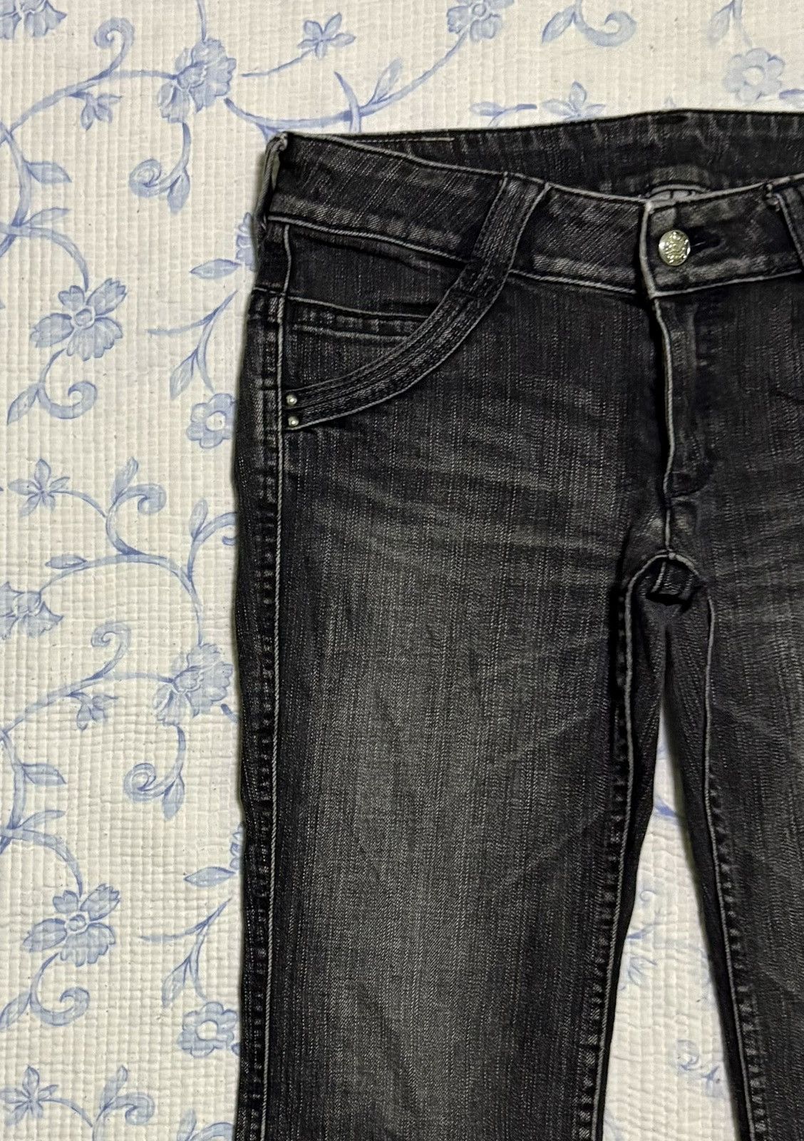 Japanese Brand Japanese Queen’s Low Streetwear Flared Denim Size US 30 / EU 46 - 4 Thumbnail