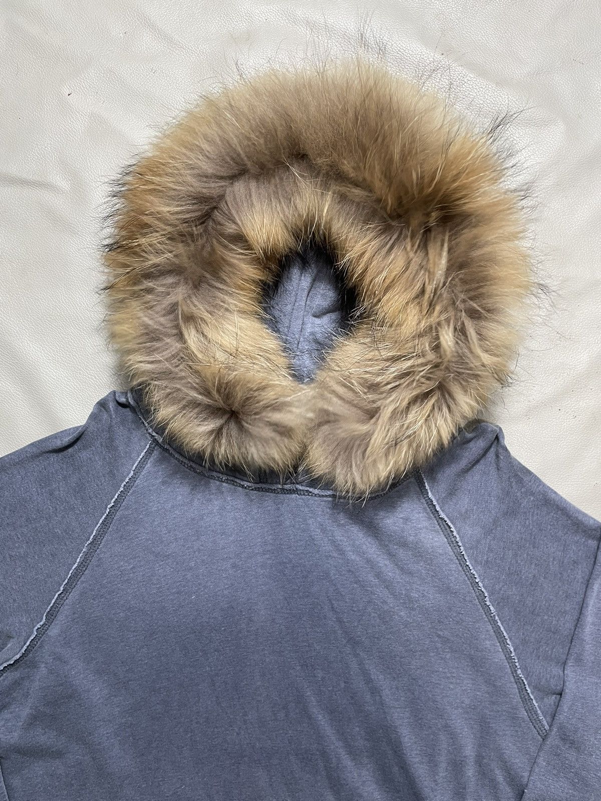If Six Was Nine Japanese distressed Fur Hoodie ifsix lgb punks style Size US M / EU 48-50 / 2 - 4 Thumbnail