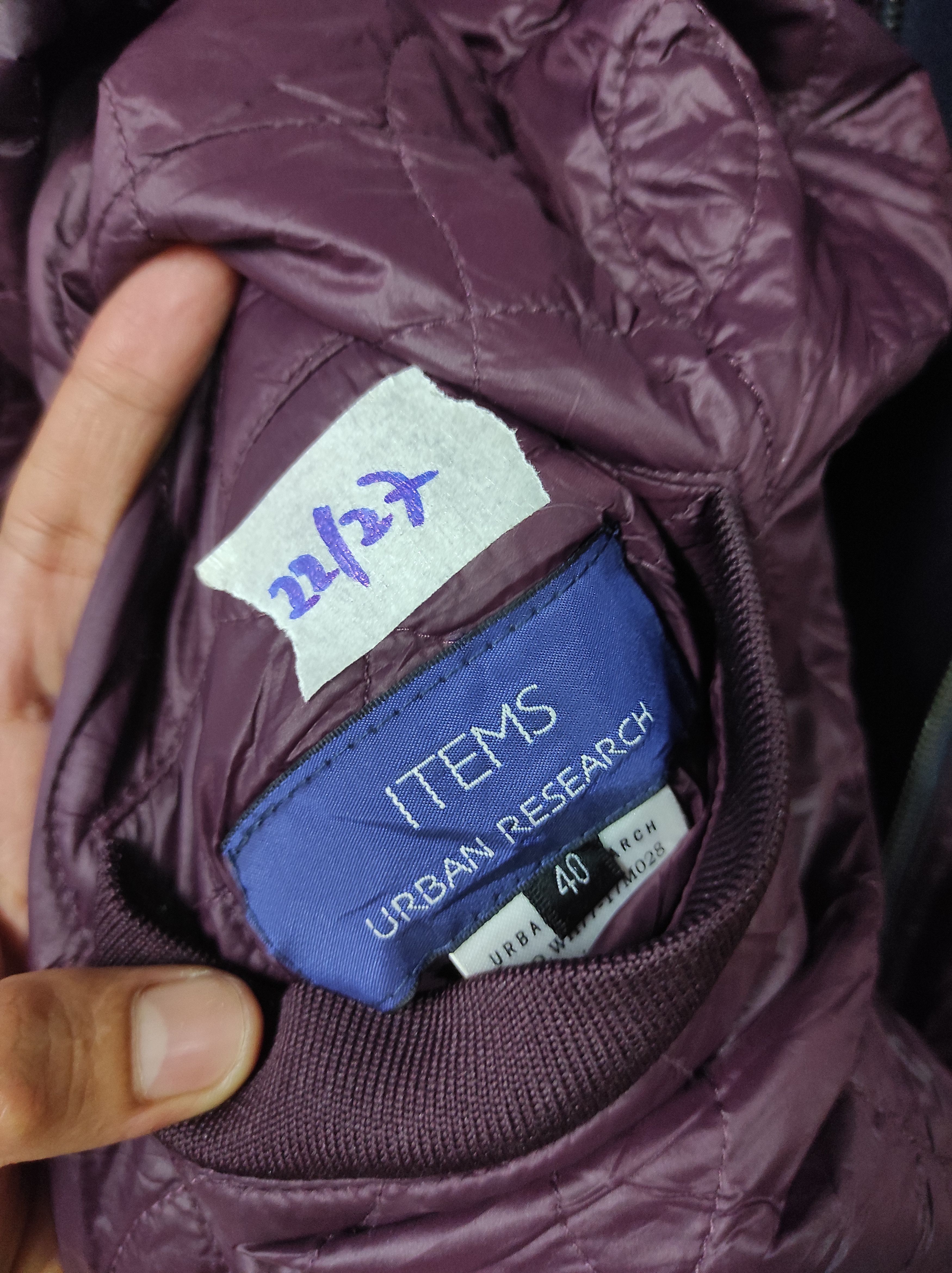 Japanese Brand × URBAN RESEARCH DOORS ITEMS URBAN RESEARCH REVESIBLE BOMBER JACKET CASUAL Size US S / EU 44-46 / 1 - 8 Thumbnail