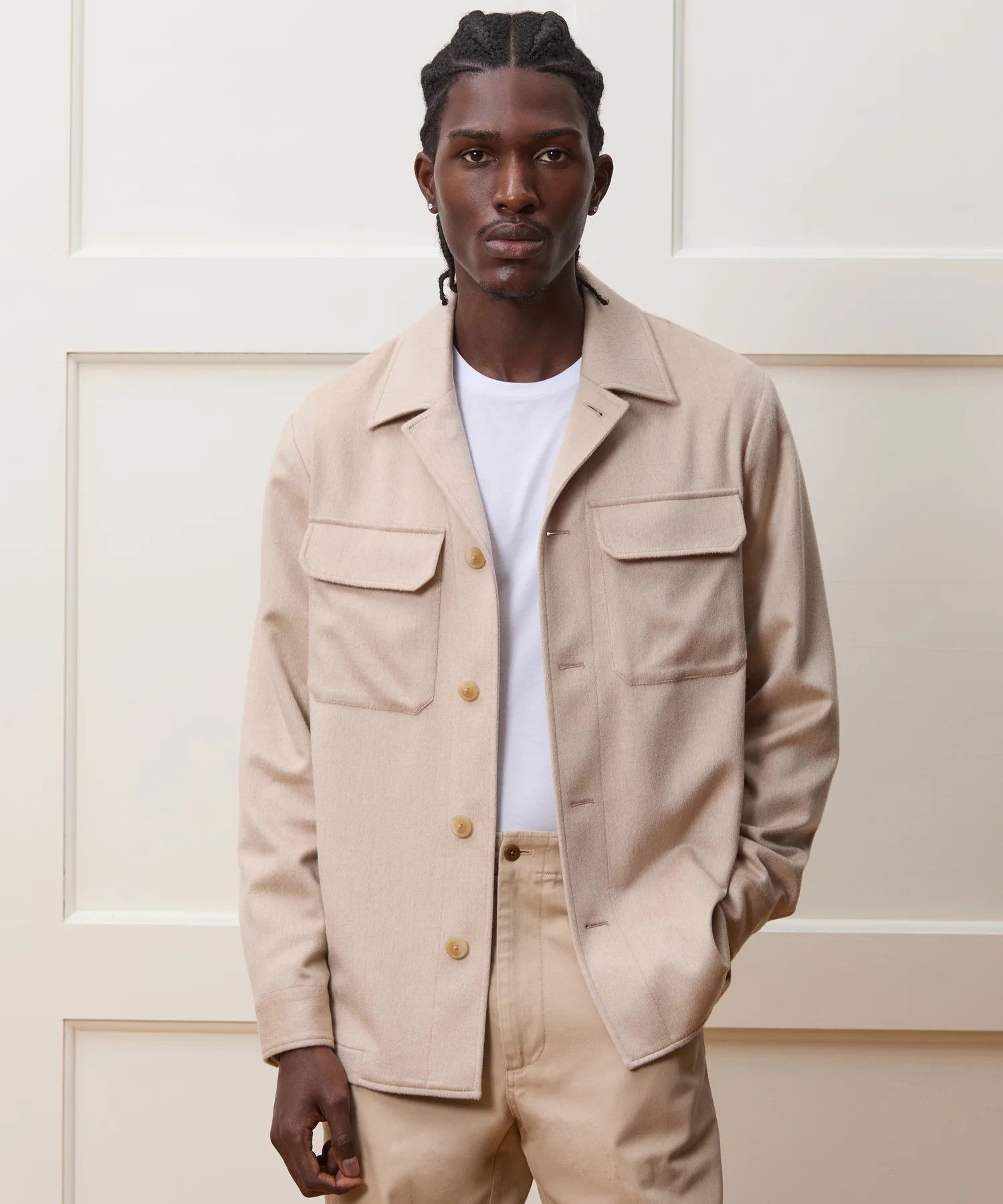 Todd Snyder Pure Cashmere Shirt Jacket Size US M / EU 48-50 / 2 - 1 Thumbnail