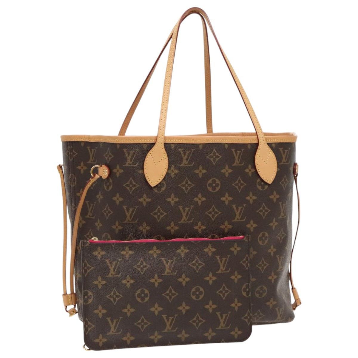 Louis Vuitton LOUIS VUITTON Monogram Neverfull MM Tote Bag M40156 Size ONE SIZE - 1 Thumbnail