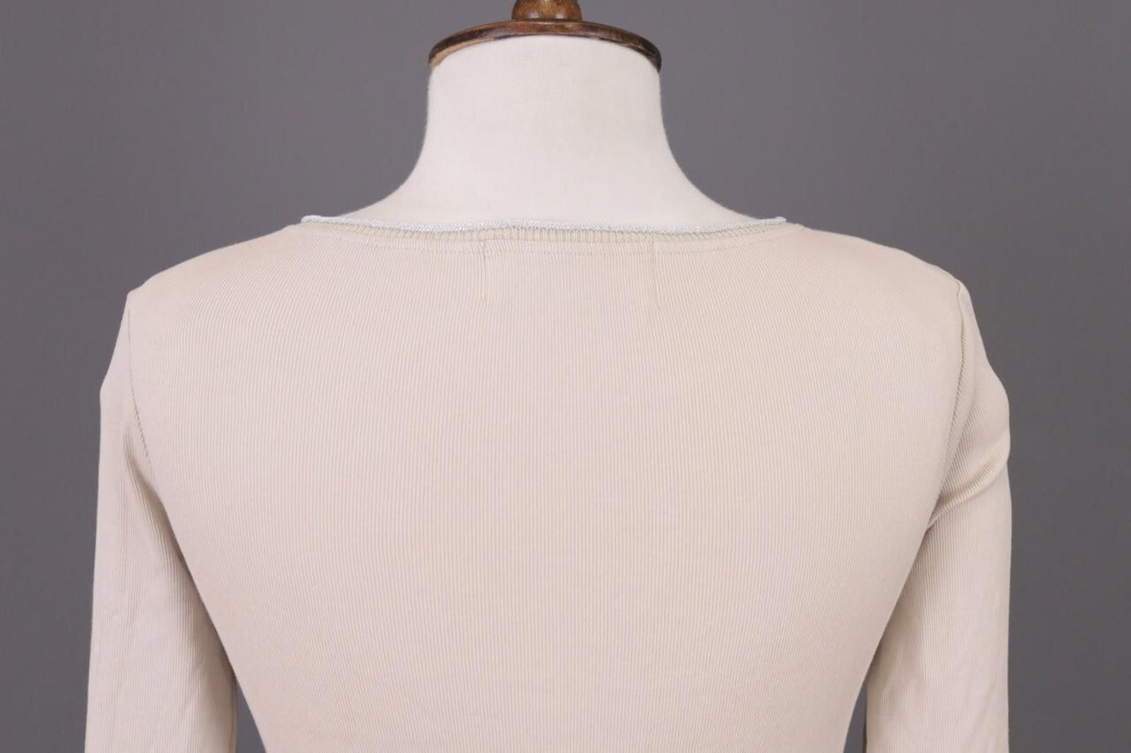 Designer Fabiana Filippi Summer Stretch Top Shirt Size XS I 40 / GB 8 Size XS / US 0-2 / IT 36-38 - 9 Thumbnail