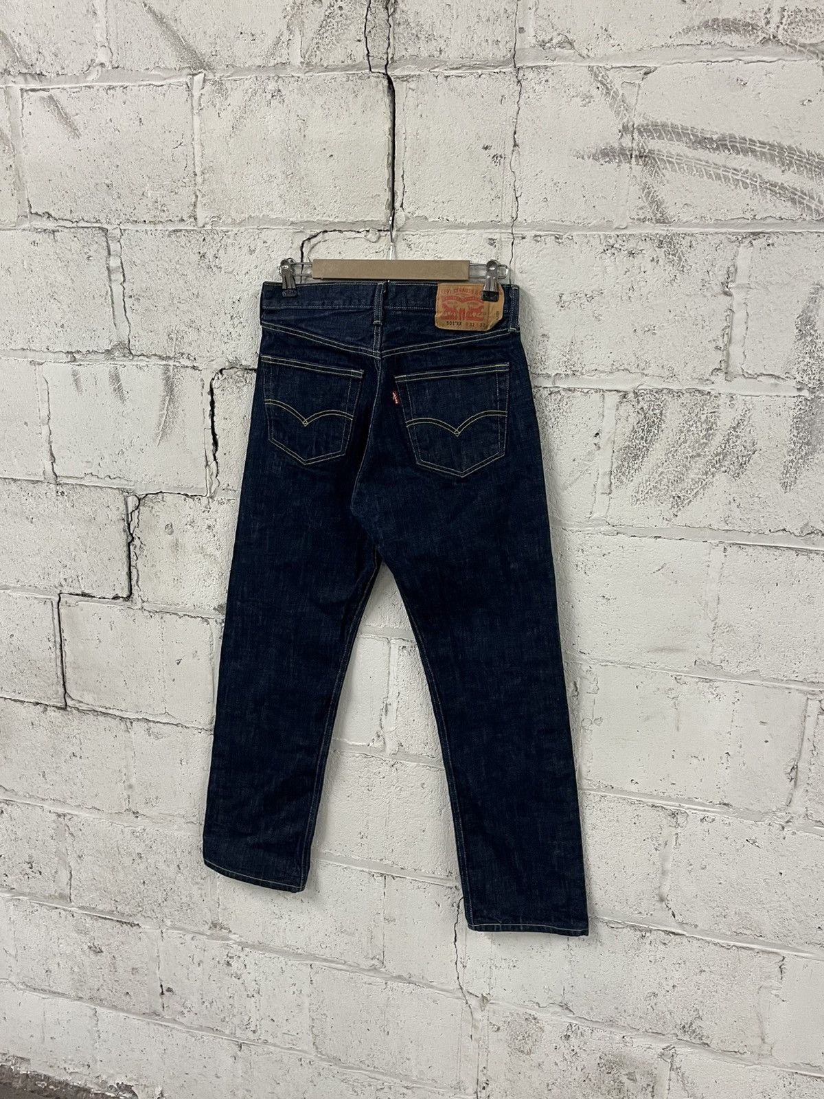 Levi's Levi’s 501XX boot cut dark wash denim button fly Size US 30 / EU 46 - 2 Thumbnail