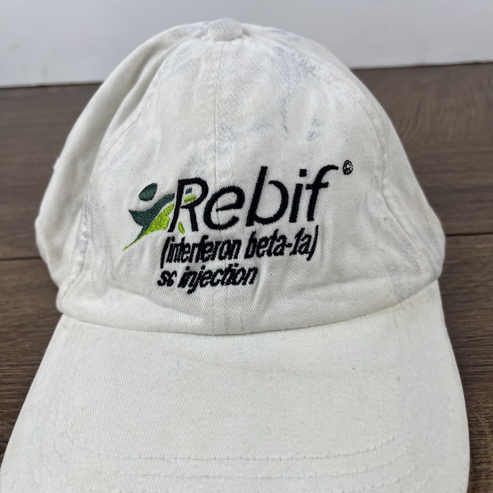 Other Rebif Hat Beta Fal Injection White Hat Adjustable Adult Size Size ONE SIZE - 5 Thumbnail