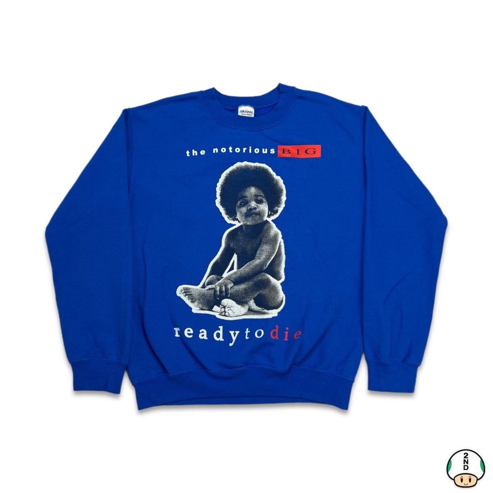 Rap Tees × Vintage The Notorious BIG Sweatshirt Small Ready To Die Biggie Rap Size US S / EU 44-46 / 1 - 1 Thumbnail