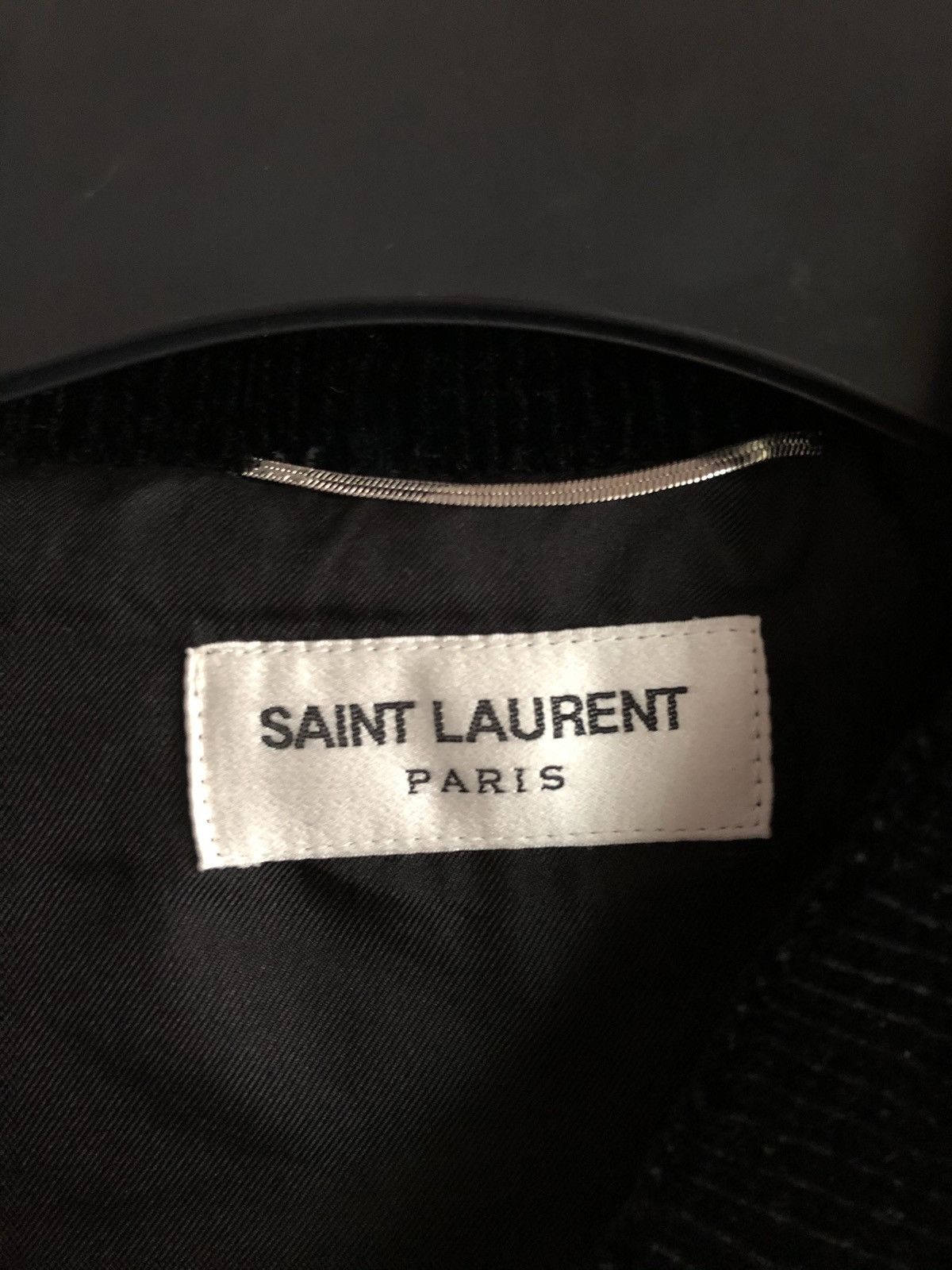 Saint Laurent Paris SAINT LAURENT CRYSTAL STUD JACKET Size US L / EU 52-54 / 3 - 8 Thumbnail