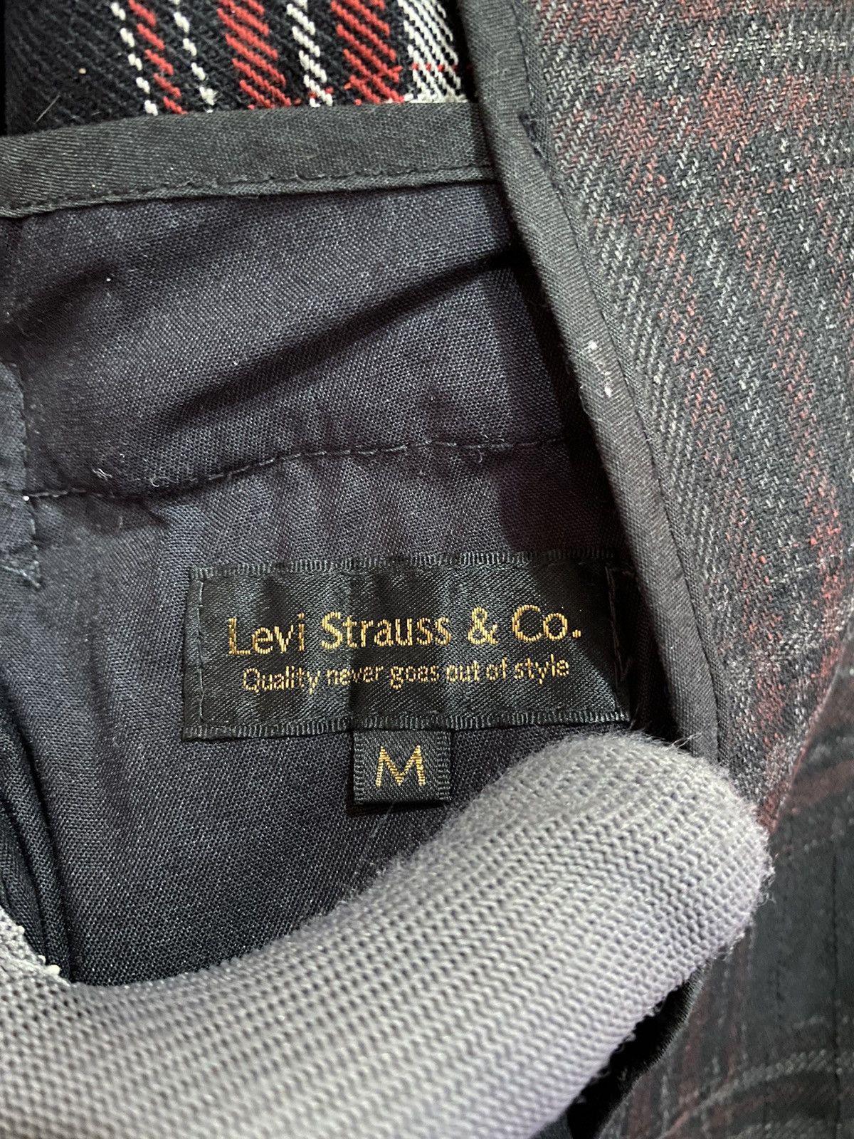 Levi's VINTAGE LEVIS TARTAN WORKER JACKET Size US M / EU 48-50 / 2 - 10 Thumbnail
