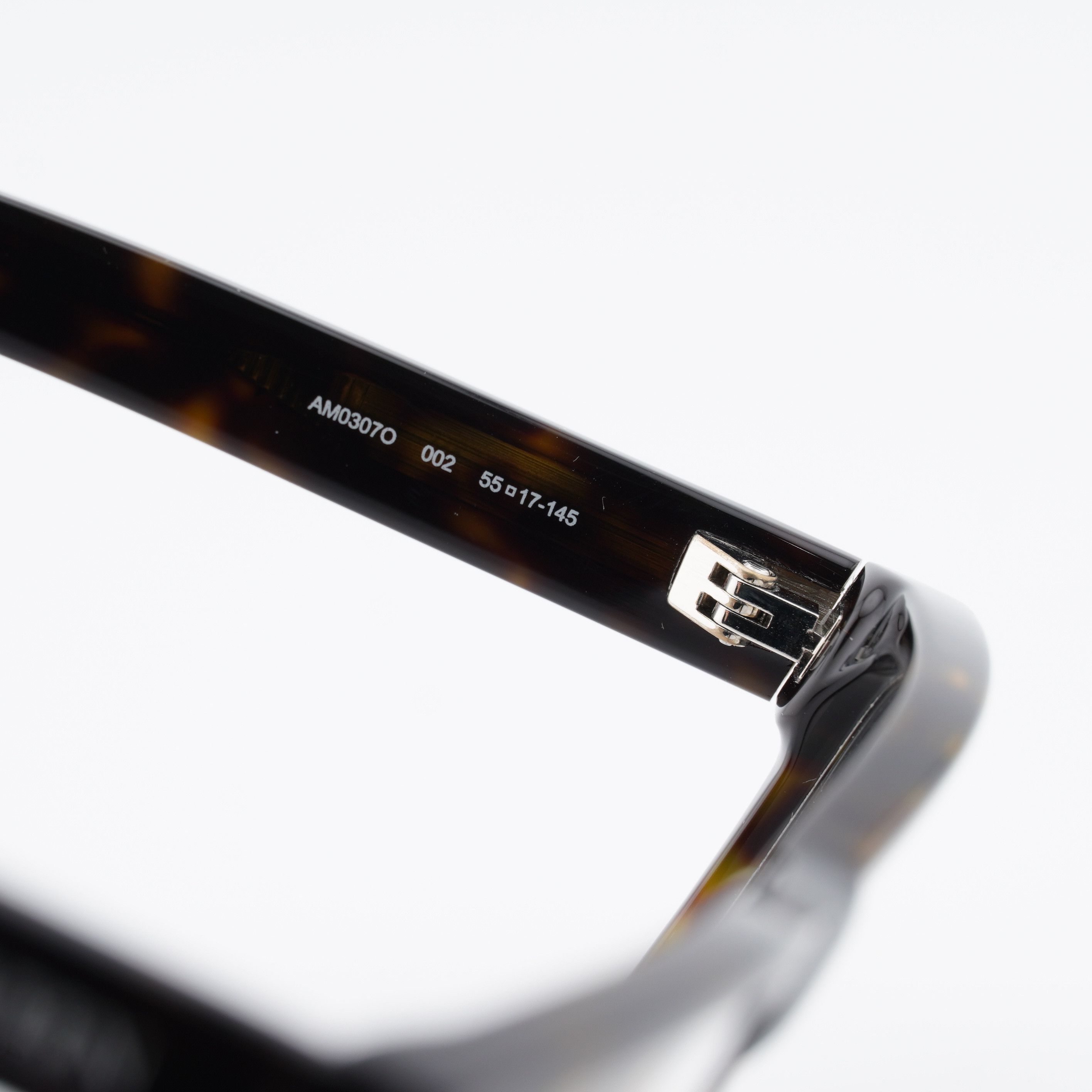 Alexander McQueen Alexander McQueen AM0307O 002 Eyeglasses Havana 55mm Square Size ONE SIZE - 5 Thumbnail