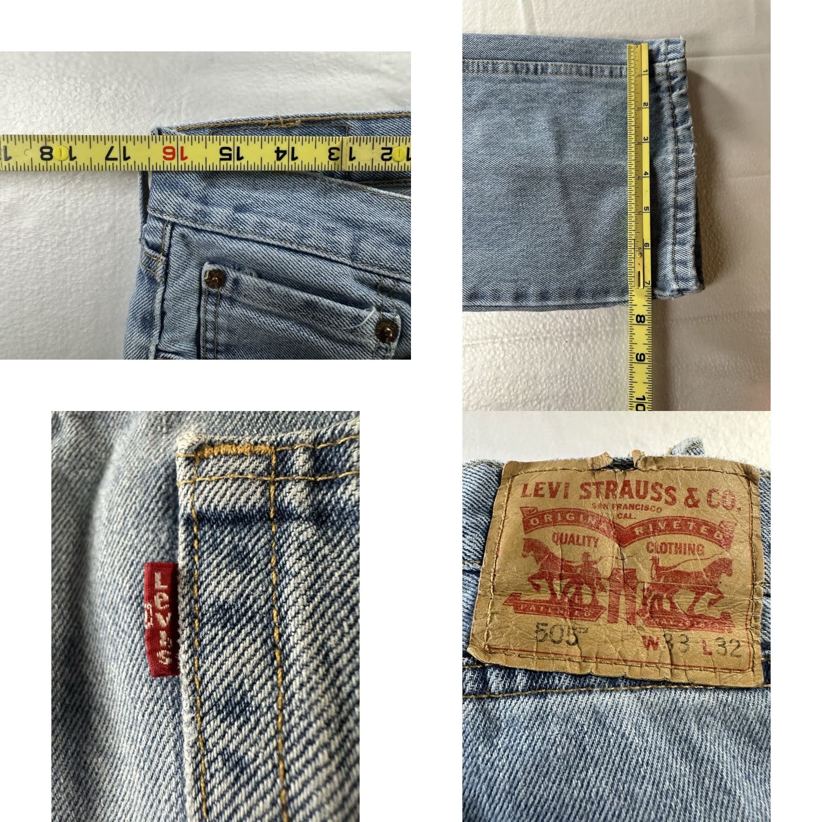 Levi's VINTAGE Levi’s 505 Jeans Shirt? Size US 32 / EU 48 - 8 Thumbnail