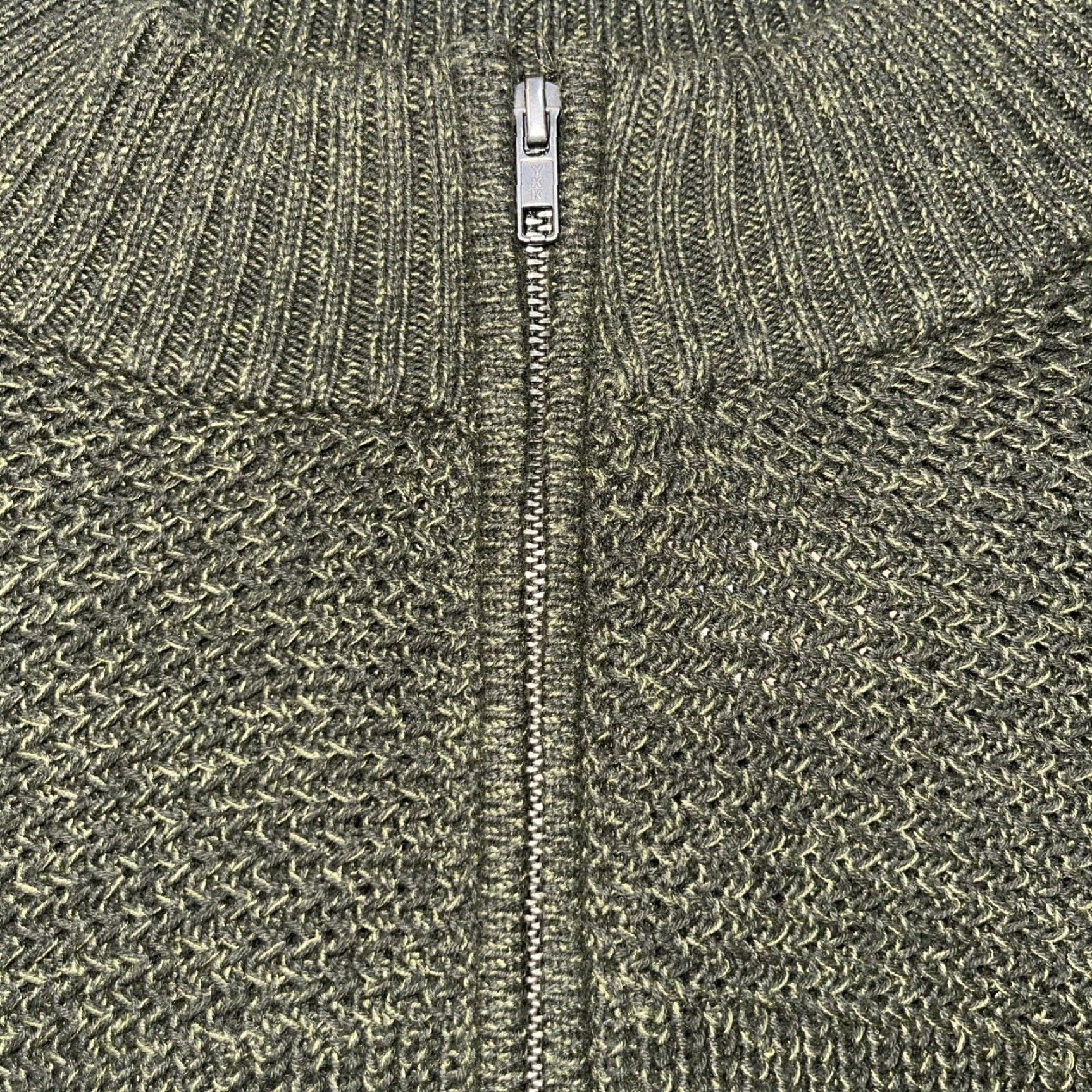 Vintage VINTAGE RedHead Men Sweater 2XL Forest Green 1/4 Zip Long Sleeve Crew Neck Knit Pullover Zipper Big & Tall Regular Fall Winter Green Men Size US XXL / EU 58 / 5 - 6 Thumbnail
